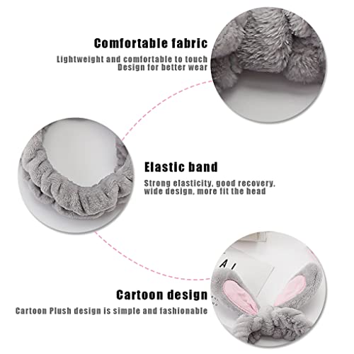 NA Hairband Dibujos Animados de Pelo Banda de Pelo Flannel Elástico Dibujos Animados Hairband Headband Woman Girl Peluquería Banda Cabeza Joyería Regalo