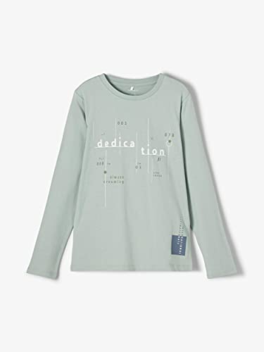 NAME IT Camiseta de manga larga para niño. Iceberg Green 6 años