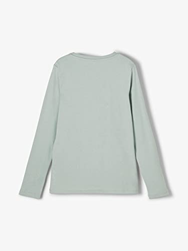 NAME IT Camiseta de manga larga para niño. Iceberg Green 6 años