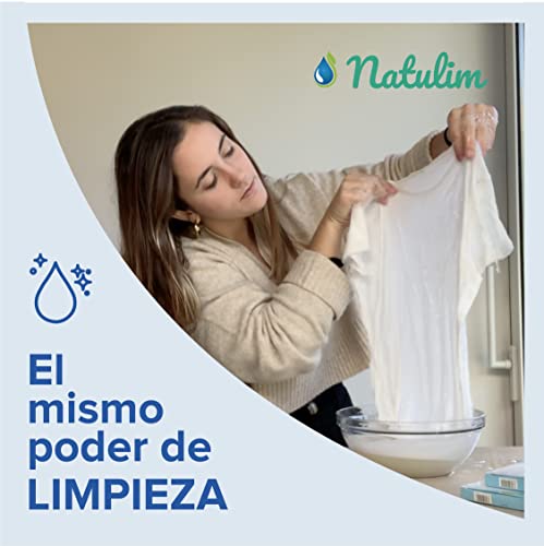 Natulim - Eco-Tiras de lavar 36 lavados (Fragancia Lavanda)