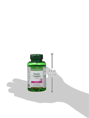 Nature's Bounty Beauty Complex Con Biotina - Comprimidos, One size, Vanilla, 60 Unidad (Paquete de 1)