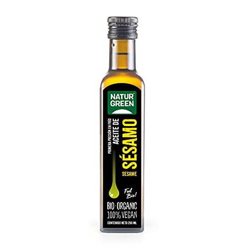 NaturGreen Aceite de Sésamo Bio de Primera Presión (502278), 250 Mililitros