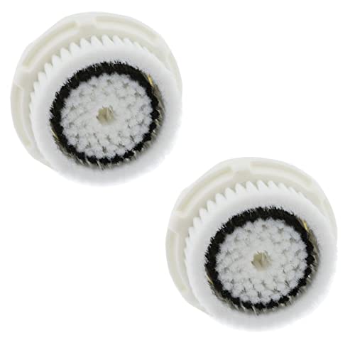#N/D Cabezales de cepillo de repuesto Masajeador facial Limpiador de piel sensible Cepillo de limpieza Cabezas de lavado profundo Cabeza para Clarisonic