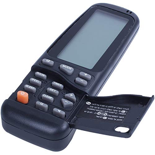 Nephit Mando a distancia de repuesto para Airwell Electra RC-3 RC-4 RC-7