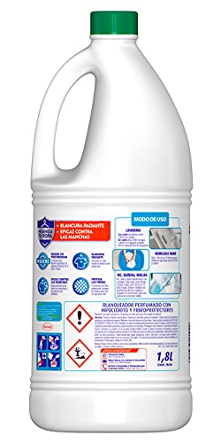 Neutrex Lejía Perfumada Frescor Verde Acción Total para la lavadora - 1.8 L