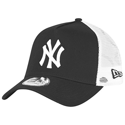 New Era ERA Clean Trucker 2 Gorra, Unisex Adulto, Negro/Blanco, Talla Única