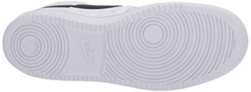 Nike Court Vision Mid, Sneaker Hombre, White/Black/White, 43 EU