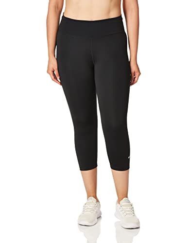 NIKE DD0245-010 W One Tight MR CPRI 2.0 Leggings Womens Black/(White) M