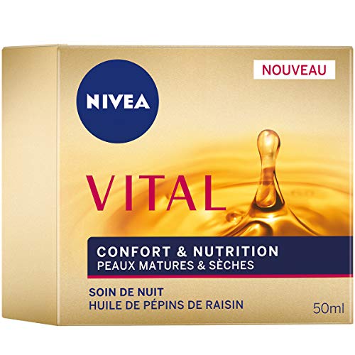 Nivea nvital crema cuidado noche confort 50 ml