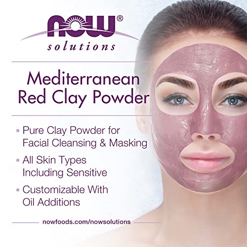 NOW Foods Red Clay Polvo De Marruecos 170 g