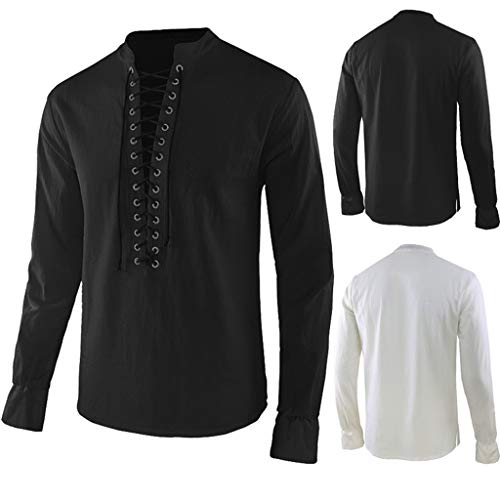 NP Hombres Adultos Medieval Knight Warrior Ropa Norman Chevalier Trenzado
