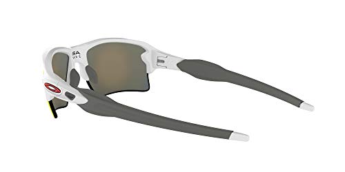 Oakley Flak 2.0 XL 918893 Gafas, POLISHED WHITE/PRIZMRUBY, 59 Hombres