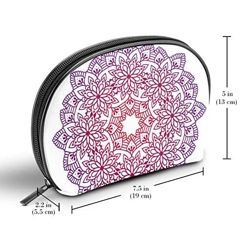 Oriental Mandala - Bolsas de maquillaje para mujer, Mandala Oriental, 19x5.5x13cm,