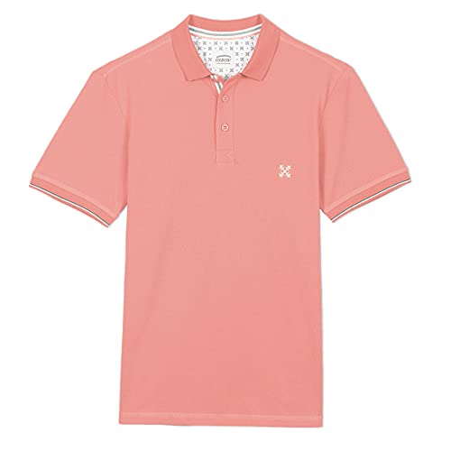 Oxbow N1NICO Polo de manga corta piqué para hombre, rosa (Pamplemousse), 4XL