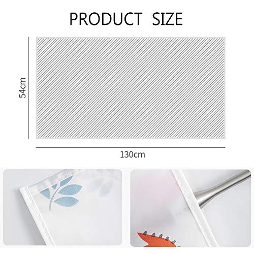 OYSJ Cubierta Antipolvo para Refrigerador, 2Pcs Cubierta Polvo Lavadora,Tapa del Refrigerador Casero con Bolsa De Almacenamientopara Nevera Cubierta De Polvo Impermeable Y A Prueba