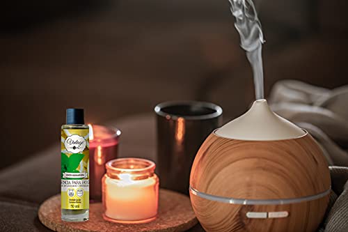 Pack Aceites Esenciales Humidificador, 5x50ml Aceites Esenciales, Aromaterapia para Humidificador y Difusor Aroma, SPA, Masajes, Relajarse, Set de Regalo