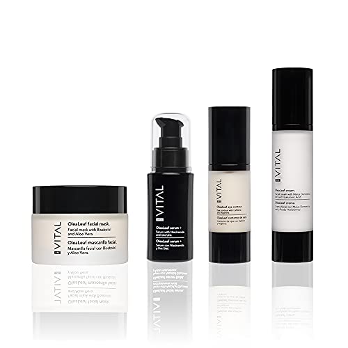 Pack Cremas Faciales Mujer Set Belleza Crema Hidratante Facial Mujer + Serum Facial Mujer Plus + Contorno de Ojos Antiarrugas Mujer + Mascarilla Facial Cremas Faciales Mujer