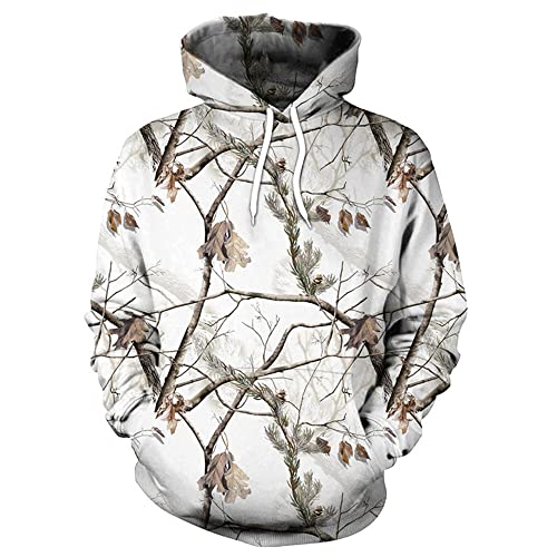 PAJKWW Sudadera con Estampado 3D Hombre Regalo Navidad Divertido con Cordón Cómoda Moderna Sudadera con Capucha Hombre Ajuste Regular Básica Entrenamiento Primavera Y Otoño Jersey Hombre B-Red 3XL