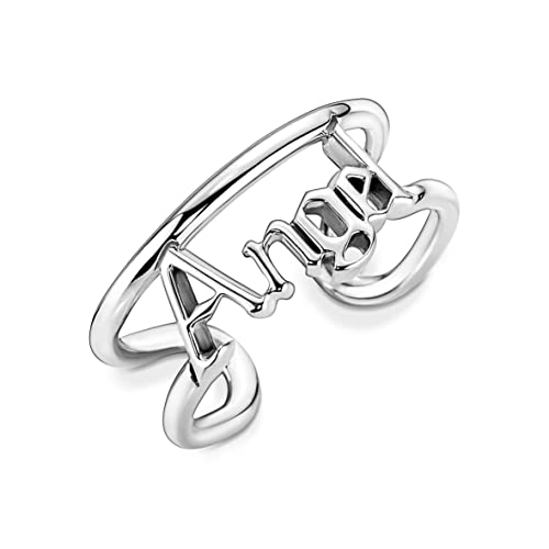 Pandora ME Angel 190105C00-54 - Anillo abierto de plata de ley, talla 54