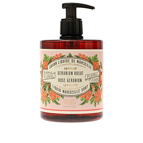 Panier des Sens Jabón líquido de Marsella Geranio - Made in France - 500 ml