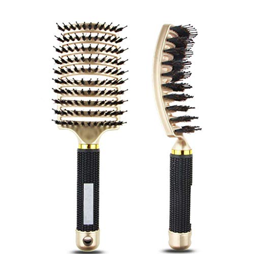 Peine para el cabello Peine para masaje del cuero cabelludo Salón de peluquería Herramientas de peinado Cepillo para el cabello Cepillo para desenredar el cabello Dropshipping Nicho Product-Pink