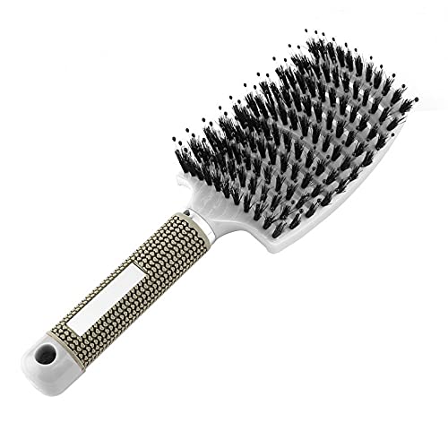 Peine para el cabello Peine para masaje del cuero cabelludo Salón de peluquería Herramientas de peinado Cepillo para el cabello Cepillo para desenredar el cabello Dropshipping Nicho Product-Pink