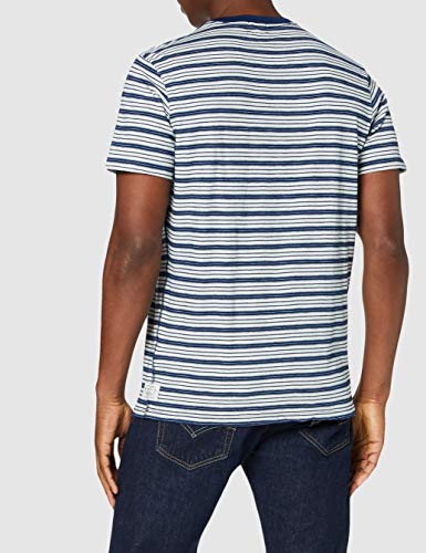Pepe Jeans Jerrod Camiseta, Azul (Indigo 561), Medium para Hombre
