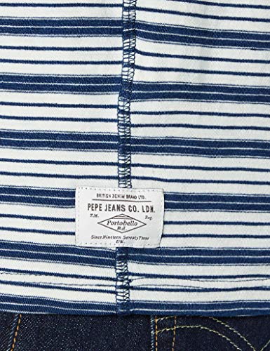 Pepe Jeans Jerrod Camiseta, Azul (Indigo 561), Medium para Hombre