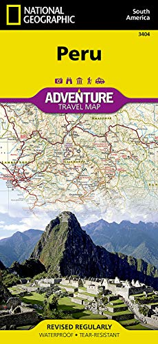 Peru: Travel Maps International Adventure Map [Idioma Inglés]: 3404
