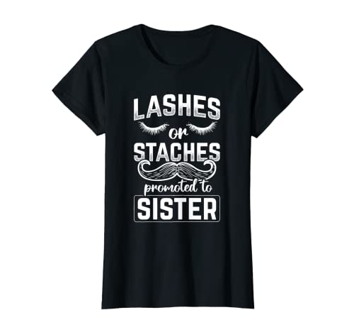 Pestañas o Staches promocionaron la hermana pestañas Camiseta