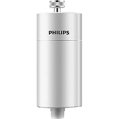 Philips - AWP1775 - Filtro de agua para ducha, Purificador, Elimina el cloro residual y las impurezas, Duración 50.000 Litros, Blanco
