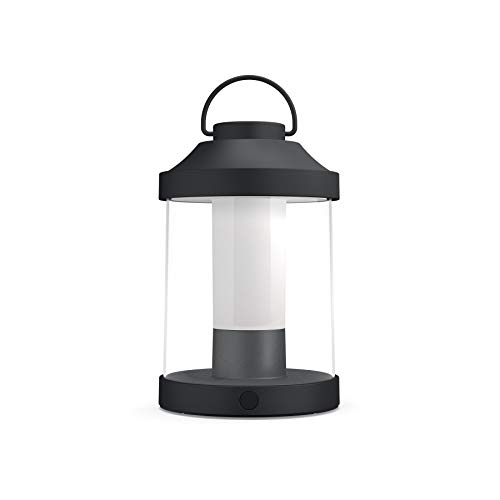 Philips Lighting MyGarden Abelia Farol LED portátil, 3 W, Negro