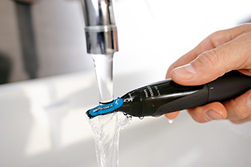 Philips NT1500/49 depiladora de precisión Negro - Depiladoras de precisión (Oído, Ceja, Nariz, Negro, Acero inoxidable, De plástico, Batería, AA)