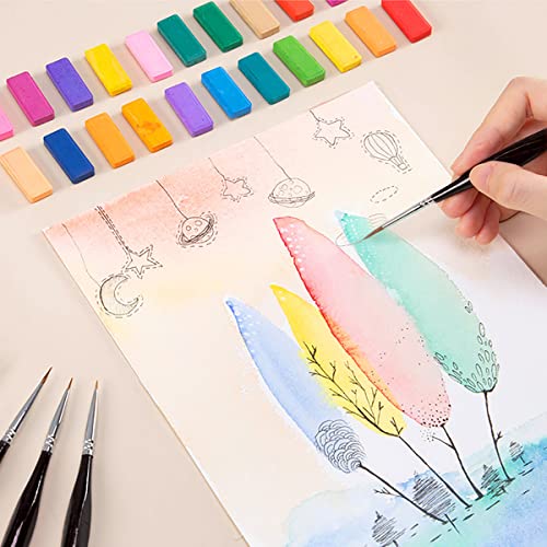 Pinceles de Detalle para Pintura, 5 Piezas Pinceles Finos para Artistas para Pintar, Acrílico, Acuarela, Óleo, Modelo, Miniatura