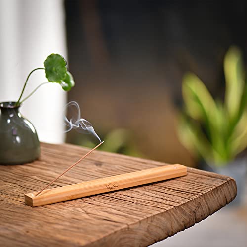 Plantears Juego de varillas de incienso para aromaterapia, varillas de incienso de aroma premium, lavanda, jazmín, sándalo, rosa, té verde y Osmanthus 6 aromas