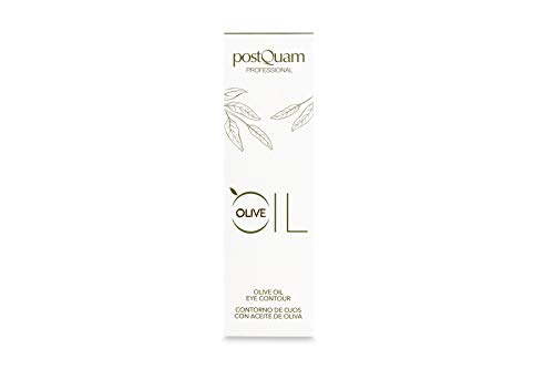 Postquam - Olive | Contorno de Ojos - Crema Contorno de Ojos con Aceite de Oliva - Contorno de Ojos Reafirmante, 15 ml