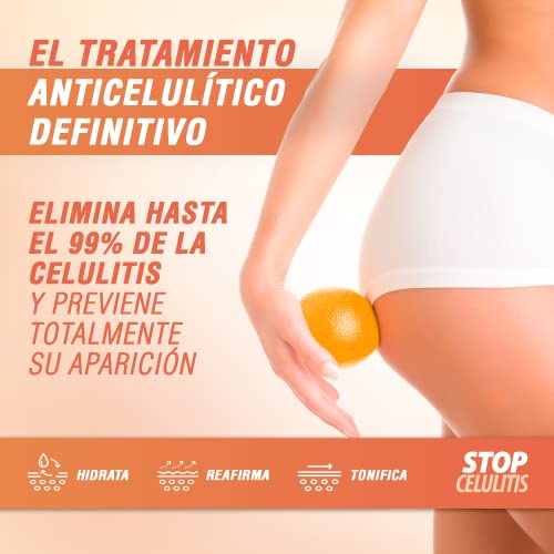 Potente anticelulítico y reductor Intensivo | Cápsulas reafirmantes y anticelulíticas 100% efectivas | Tonifica e hidrata la piel | Elimina la piel de naranja | CLA, L-Carnitina, Ginkgo Biloba | 100U.