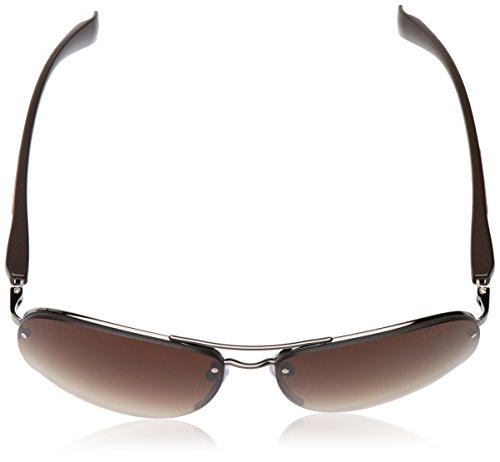 Prada LINEA ROSSA PS 56Ms (65) Gafas de Sol, Gunmetal, Hombre