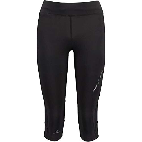 Pro Touch Paiva III - Mallas para Correr para Mujer, Mujer, Pantalón de Correr, 244823, Negro, 34