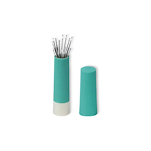 Prym prymlove Aguja Twister con imán Incluye Varios Agujas de Coser y zurcir a Mano, Metal/plástico, Color Turquesa