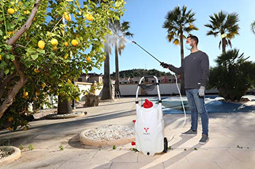 PULMIC Pulverizador Eléctrico Portátil Pegasus 35. Uso Agrícola 35L.3 Velocidades de Aplicación. Batería Litio 18V. 7h de Autonomía.