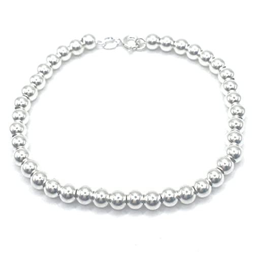PULSERA BOLAS PLATA DE LEY.