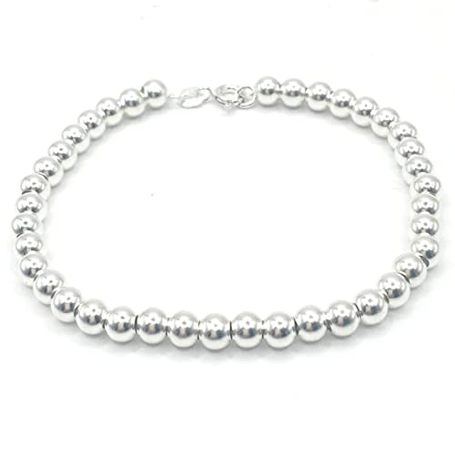 PULSERA BOLAS PLATA DE LEY.