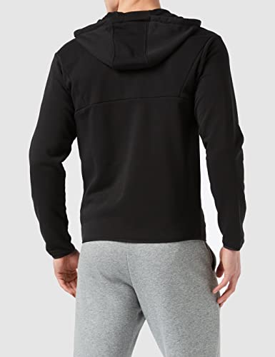 PUMA 655771 03 - Sudadera Hombre, Negro (Puma Black-puma White), M