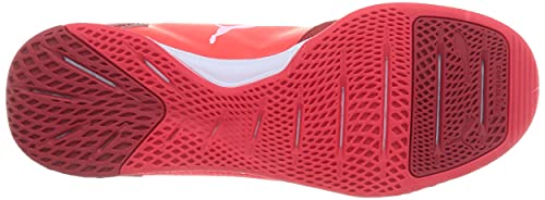 Puma IBERO II, Zapatillas de fútbol Sala Unisex Adulto, Sunblaze White Urban, 40.5 EU