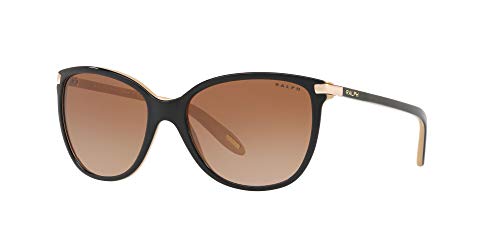 Ralph Lauren RALPH BY Ra5160 Gafas de Sol, Black/Nude, 57 para Mujer