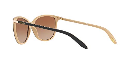Ralph Lauren RALPH BY Ra5160 Gafas de Sol, Black/Nude, 57 para Mujer