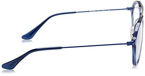 Ray-Ban 0Ry9065V Monturas de Gafas, Transparente Blue, 48 Unisex-niños