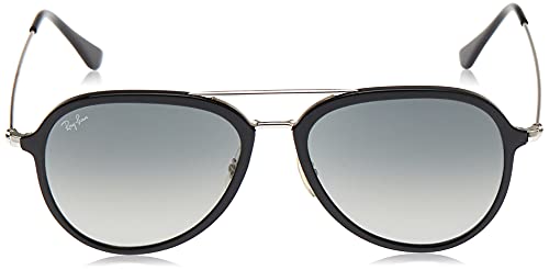 Ray-Ban 601/71 Gafas de Sol, Black, 56 Unisex
