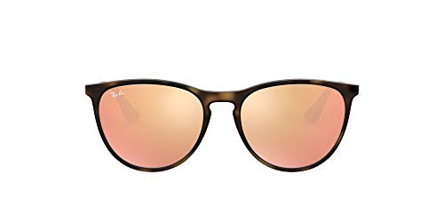 Ray-Ban 9060s Gafas de Sol, Havana Rubber, 50 Niña